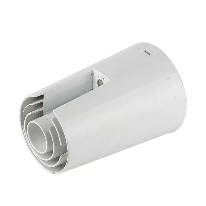 Cone White Painted Aluminum Alloy Sand Casting Electronic Housing