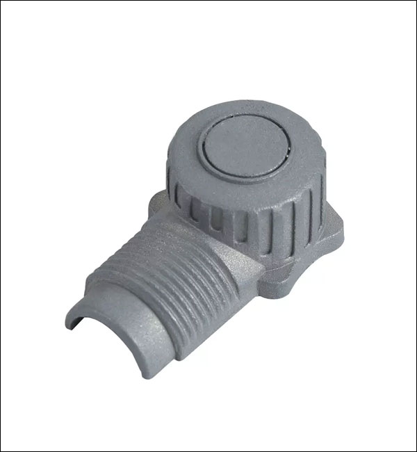 Zinc Die Cast Knob Housing - Precision Thread Fitting Component