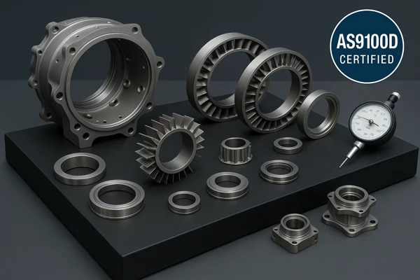 Inconel 718 Cast Aerospace Components