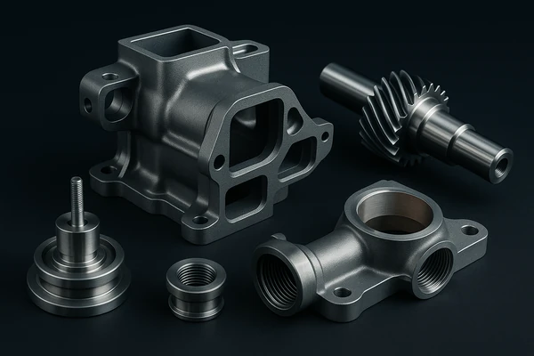 Complex Inconel 718 Industrial Components