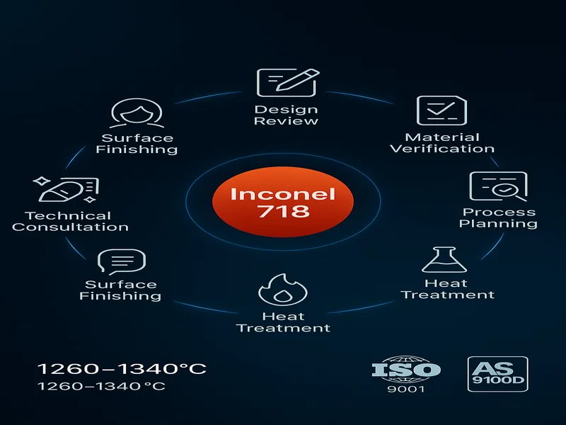 Inconel 718 Investment Casting Process Flow