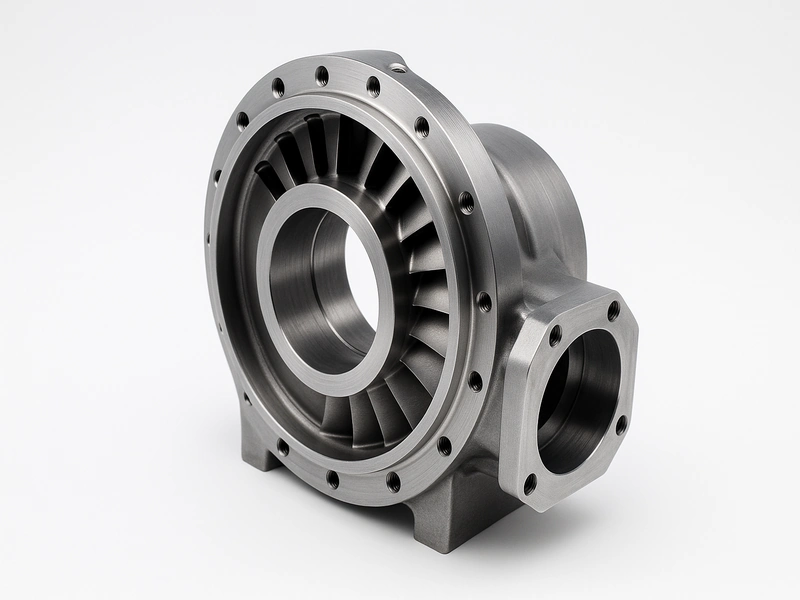 CNC Machined Inconel 718 Gas Turbine Parts